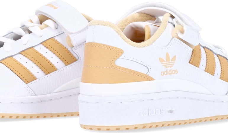 Adidas-Scarpa-Bassa-Uomo-Forum-Low-Cloud-White/pulse-Amber/orange-Rush-da-uomo