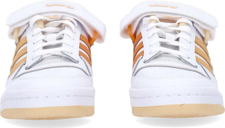 Adidas-Scarpa-Bassa-Uomo-Forum-Low-Cloud-White/pulse-Amber/orange-Rush-da-uomo