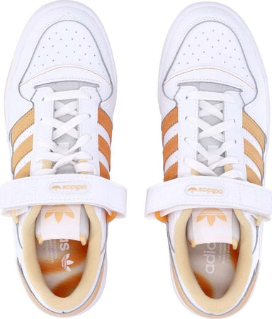 Adidas-Scarpa-Bassa-Uomo-Forum-Low-Cloud-White/pulse-Amber/orange-Rush-da-uomo