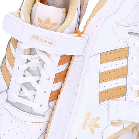 Adidas-Scarpa-Bassa-Uomo-Forum-Low-Cloud-White/pulse-Amber/orange-Rush-da-uomo