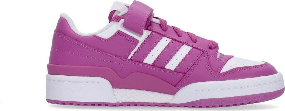 Adidas-Scarpa-Bassa-Uomo-Forum-Low-Cloud-White/semi-Purple/cloud-White-da-uomo