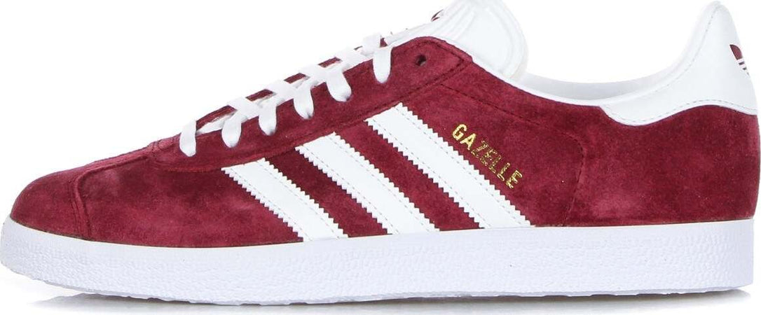Adidas-Scarpa-Bassa-Uomo-Gazelle-Collegiate-Burgundy/cloud-White/cloud-White-da-uomo