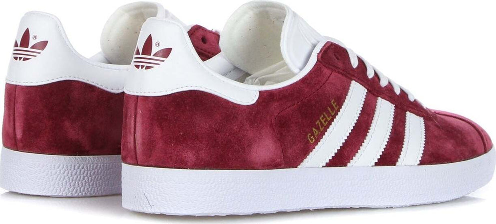 Adidas-Scarpa-Bassa-Uomo-Gazelle-Collegiate-Burgundy/cloud-White/cloud-White-da-uomo