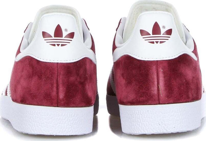 Adidas-Scarpa-Bassa-Uomo-Gazelle-Collegiate-Burgundy/cloud-White/cloud-White-da-uomo
