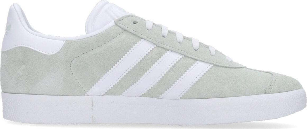 Adidas-Scarpa-Bassa-Uomo-Gazelle-Linen-Green/cloud-White/gold-Metallic-da-uomo