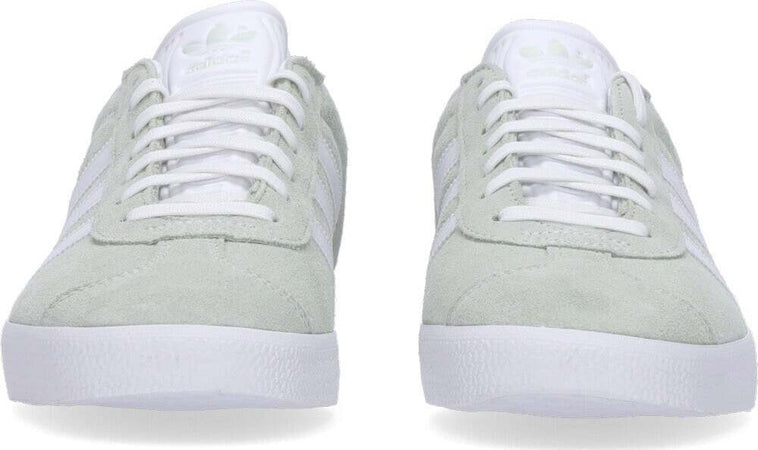 Adidas-Scarpa-Bassa-Uomo-Gazelle-Linen-Green/cloud-White/gold-Metallic-da-uomo