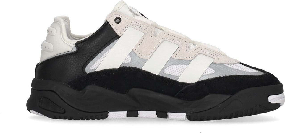 Adidas-Scarpa-Bassa-Uomo-Niteball-Cloud-White/core-Black/silver-Metallic-da-uomo
