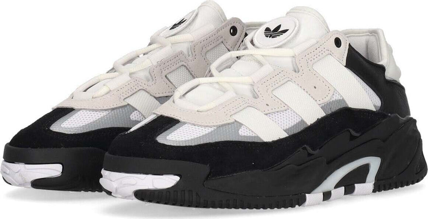 Adidas-Scarpa-Bassa-Uomo-Niteball-Cloud-White/core-Black/silver-Metallic-da-uomo