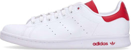 Adidas-Scarpa-Bassa-Uomo-Stan-Smith-Footwear-White/footwear-White/scarlet-da-uomo