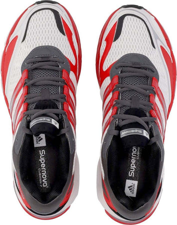 Adidas-Scarpa-Bassa-Uomo-Supernova-Cushion-7-Grey-Five/crystal-White/vivid-Red-da-uomo