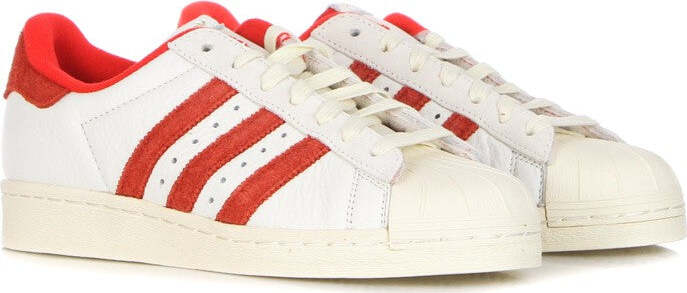Adidas-Scarpa-Bassa-Uomo-Superstar-82-Cloud-White/vivid-Red/cream-White-da-uomo