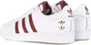 Adidas-Scarpa-Bassa-Uomo-Superstar-Cloud-White/quiet-Crimson/gold-Foil-da-uomo