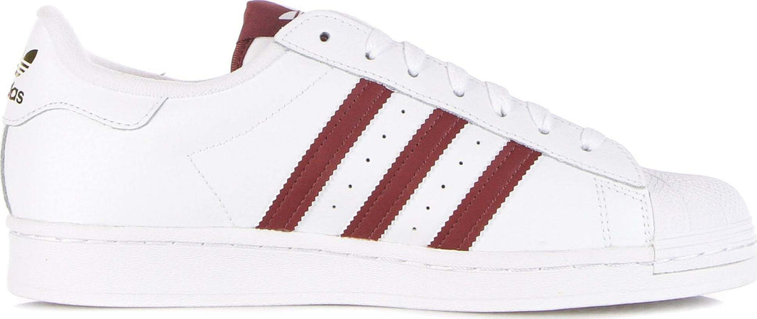 Adidas-Scarpa-Bassa-Uomo-Superstar-Cloud-White/quiet-Crimson/gold-Foil-da-uomo