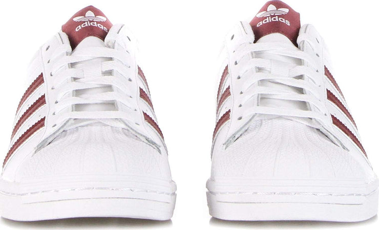 Adidas-Scarpa-Bassa-Uomo-Superstar-Cloud-White/quiet-Crimson/gold-Foil-da-uomo