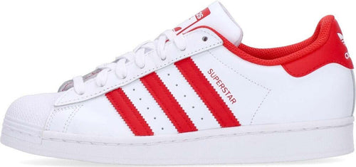 Adidas-Scarpa-Bassa-Uomo-Superstar-Cloud-White/vivid-Red/cloud-White-da-uomo