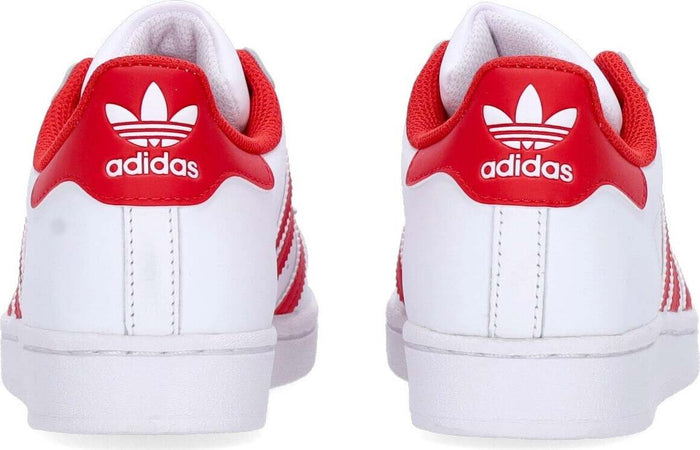 Adidas-Scarpa-Bassa-Uomo-Superstar-Cloud-White/vivid-Red/cloud-White-da-uomo