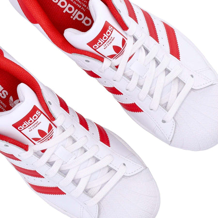 Adidas-Scarpa-Bassa-Uomo-Superstar-Cloud-White/vivid-Red/cloud-White-da-uomo
