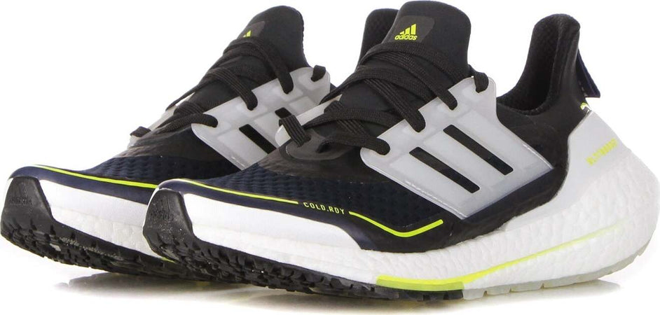 Adidas-Scarpa-Bassa-Uomo-Ultraboost-21-Cold-Rdy-Legend-Ink/crystal-White/acid-Yellow-da-uomo