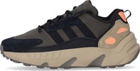 Adidas-Scarpa-Bassa-Uomo-Zx-22-Boost-Shadow-Olive/shadow-Green/beam-Orange-da-uomo