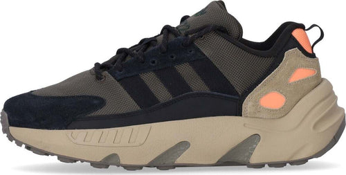Adidas-Scarpa-Bassa-Uomo-Zx-22-Boost-Shadow-Olive/shadow-Green/beam-Orange-da-uomo