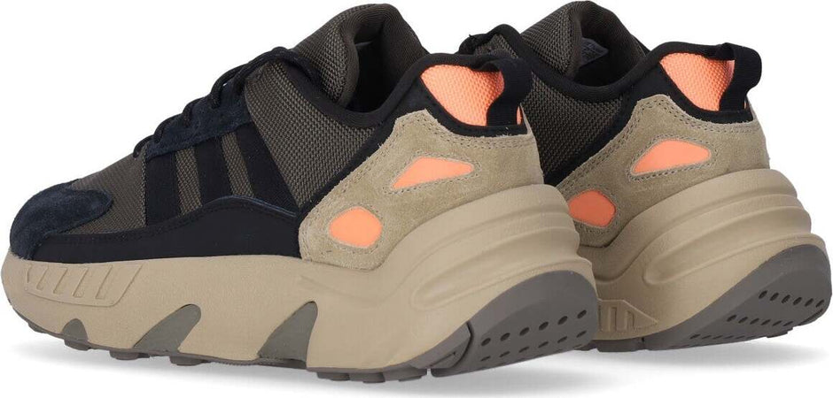 Adidas-Scarpa-Bassa-Uomo-Zx-22-Boost-Shadow-Olive/shadow-Green/beam-Orange-da-uomo