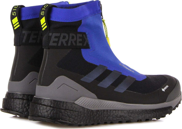 Adidas-Scarpa-Outdoor-Uomo-Terrex-Free-Hiker-Cold.-Rdy-X-Gore-tex-Core-Black/black-Blue-Metallic/bold-Blue-da-uomo