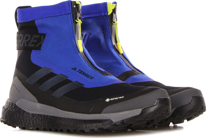 Adidas-Scarpa-Outdoor-Uomo-Terrex-Free-Hiker-Cold.-Rdy-X-Gore-tex-Core-Black/black-Blue-Metallic/bold-Blue-da-uomo