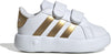 Adidas-Sneakers-Bimba-Grand-Court-2.0-Adidas-Grand-Court-Bubble-Bianco-Oro