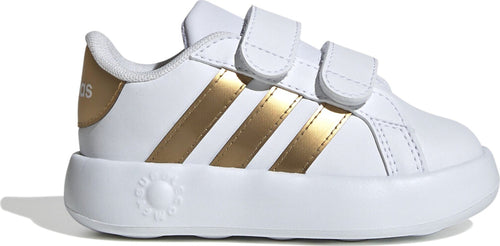 Adidas-Sneakers-Bimba-Grand-Court-2.0-Adidas-Grand-Court-Bubble-Bianco-Oro