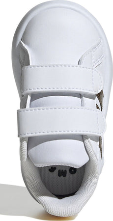 Adidas-Sneakers-Bimba-Grand-Court-2.0-Adidas-Grand-Court-Bubble-Bianco-Oro