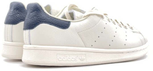 ADIDAS STAN SMITH B37897 in vera pelle avorio e nera