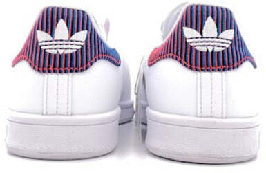 ADIDAS STAN SMITH bianca blu e rossa