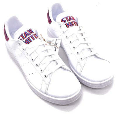 ADIDAS STAN SMITH bianca blu e rossa