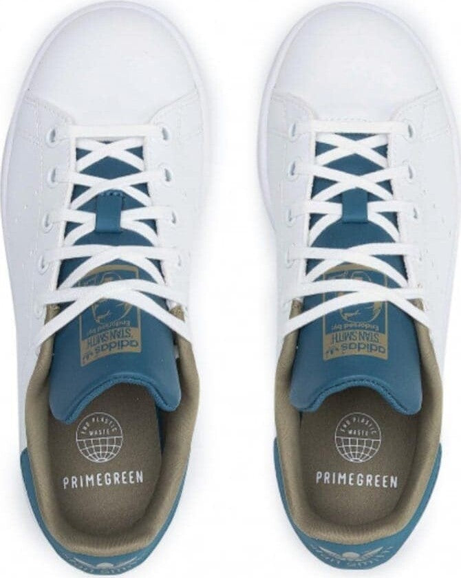 Adidas Stan Smith Bianche Blu Verde Scarpe Sneaker Donna