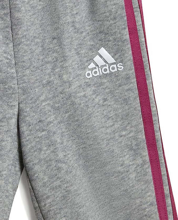 Adidas-Tuta-Bambina-in-cotone-felpato-Rosa-HR5884