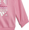Adidas-Tuta-Bambina-in-cotone-felpato-Rosa-HR5884