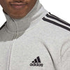 ADIDAS-Tuta-Sportswear-Basic-3-Stripes-Track-Uomo-Grigia-e-Nera