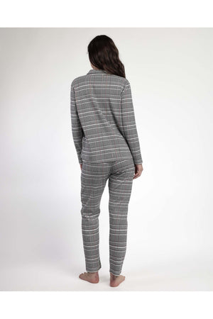 Admas Pigiama da Donna in Caldo Cotone Aperto 63621 2511S34