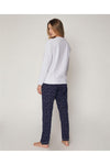 Admas Pigiama da Donna in Caldo Cotone 55799 S23 - Passarelli Biancheria