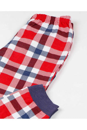 Admas Pigiama da Uomo in Caldo Cotone Winter Scottish 56567 S33 - Passarelli Biancheria
