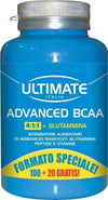 ADVANCED-BCAA-integratore-alimentare-100-+-20-compresse-Ultimate-Italia
