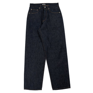 AURALEE Hard Twist Denim Wide Pants in Indigo da uomo