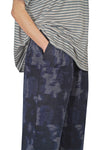 MAMA B Mama B - Pantalone - 450675 - Fantasia Blu da donna