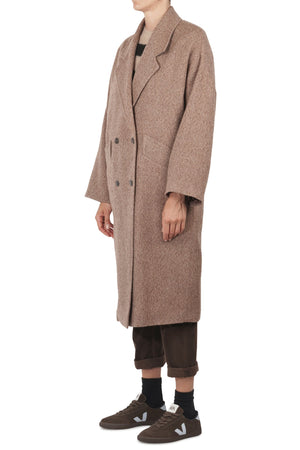 Alysi - Cappotto - 460735 - Beige/Marrone da donna