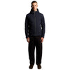 LyLe & Scott giacca softshell blu impermeabile JK2312V Z271