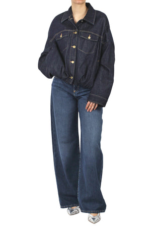 Semi-Couture Semi Couture - Giubbotto - 450838 - Denim scuro da donna