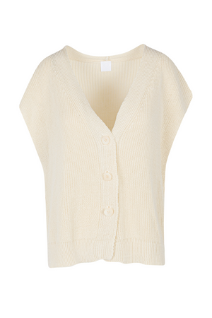 LA FEMME BLANCHE La Femme Blanche - Gilet - 451435 - Vaniglia da donna