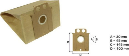 AEG 5 SACCHETTI ASPIRAPOLVERE SERIE TC da 100 a 199-TC da 1000 a 1999- NS 223 Casa e cucina/Aspirapolvere e pulizia di pavimenti e finestre/Accessori per aspirapolvere/Sacchetti per aspirapolvere/Sacchetti per aspirapolvere verticale Rossi Ricambi - Venetico Marina, Commerciovirtuoso.it