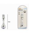 Aeratore Rompigetto Lavello Rubinetto Cucina Cromato Snodato Bianco Cromo 87166