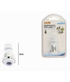 Aeratore Rompigetto Per Rubinetto Lavello Cucina Cromato Bianco Snodato 87164